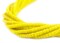 The Bead Chest 2mm Glass Seed Beads - Full Strand of Afghani Tribal Beads (Yellow) - Bunch of 10 Strands